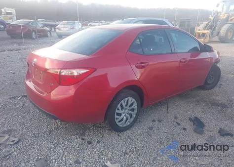 2018 Toyota Corolla Le из США, поврежденный, VIN 2T1BURHE9JC011989